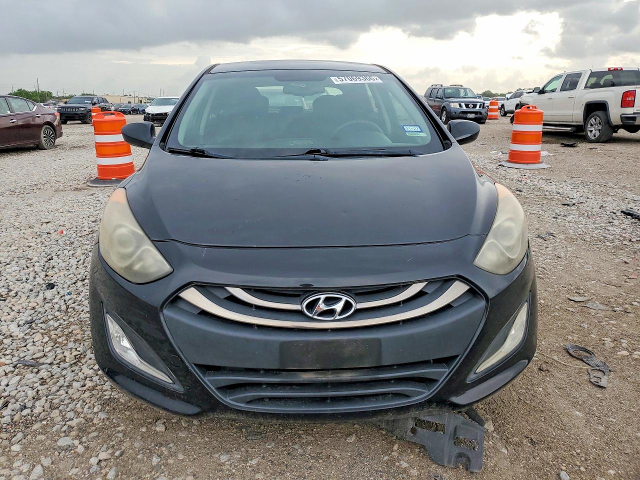 2013 Hyundai Elantra Gt Черный vin: KMHD35LE8DU040012