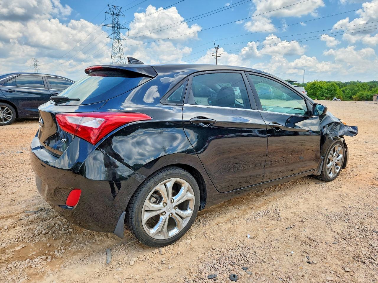 2013 Hyundai Elantra Gt Black vin: KMHD35LE8DU081238