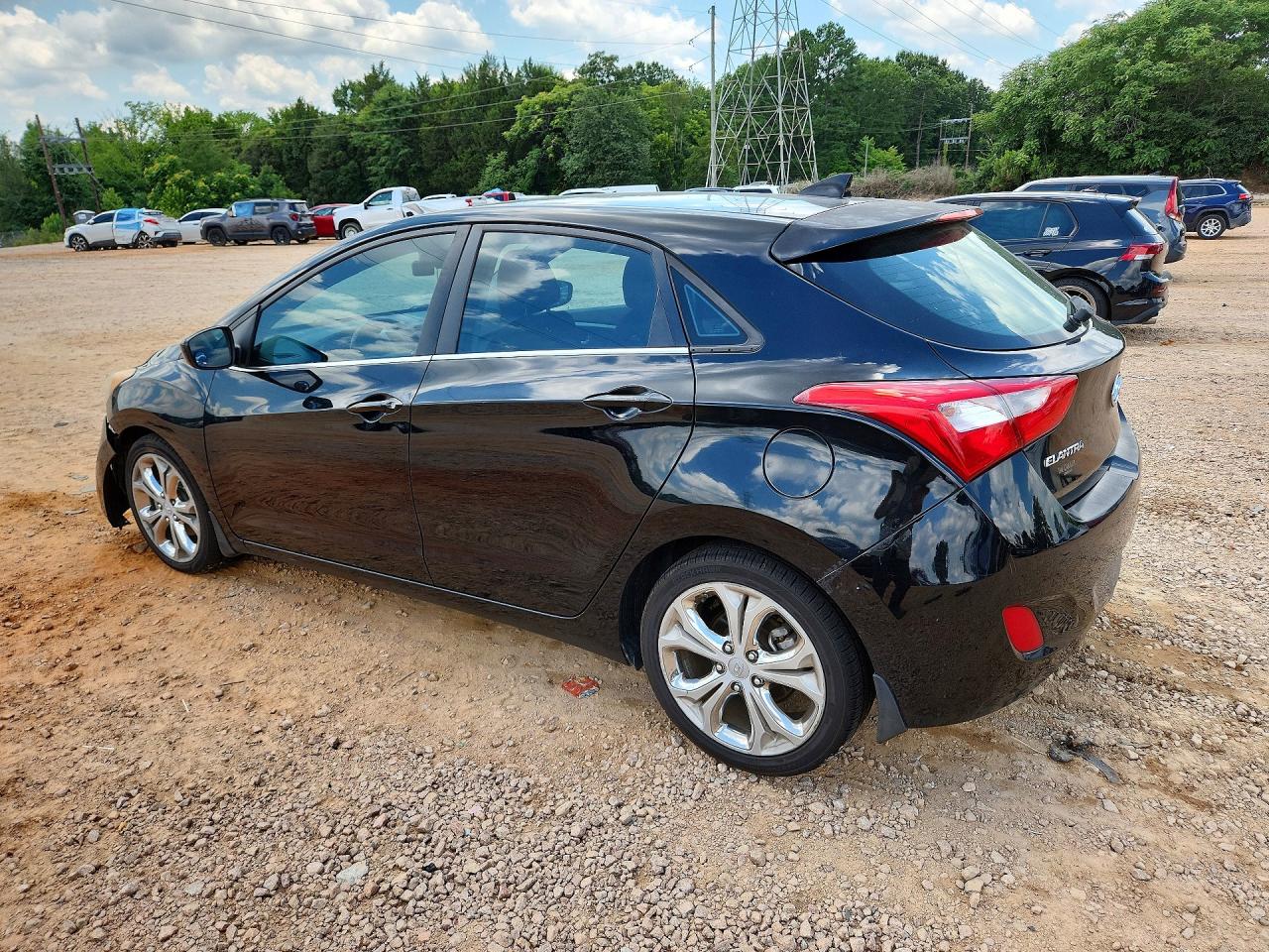 2013 Hyundai Elantra Gt Black vin: KMHD35LE8DU081238