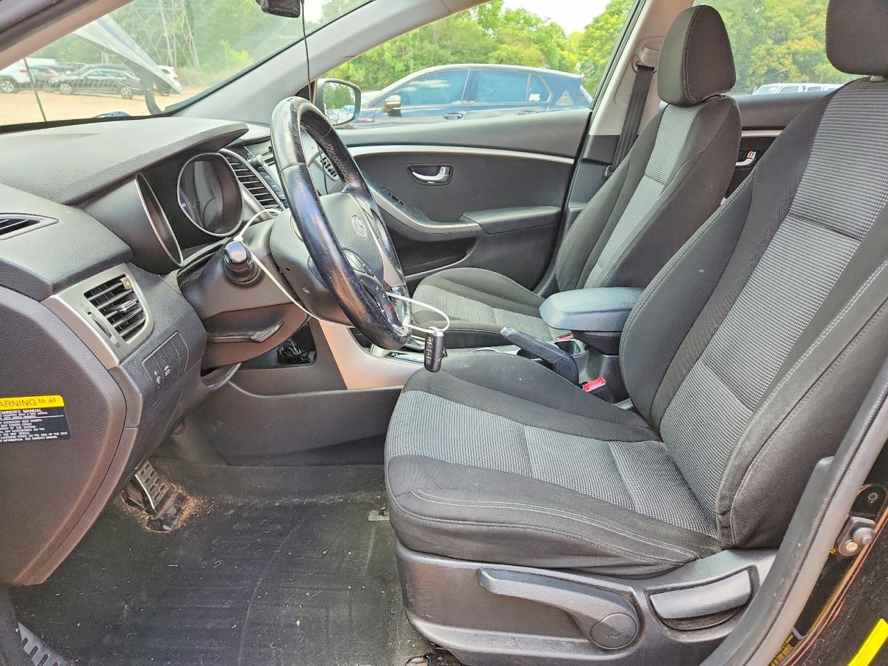 2013 Hyundai Elantra Gt Black vin: KMHD35LE8DU081238