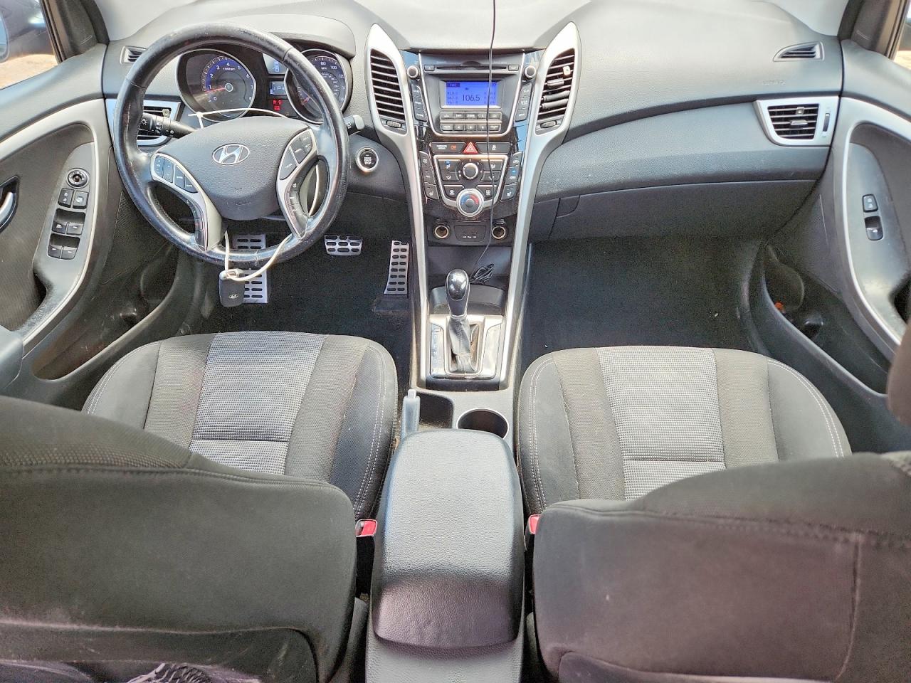 2013 Hyundai Elantra Gt Black vin: KMHD35LE8DU081238