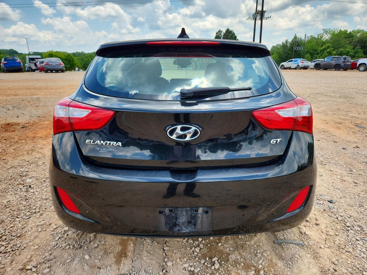 2013 Hyundai Elantra Gt Black vin: KMHD35LE8DU081238