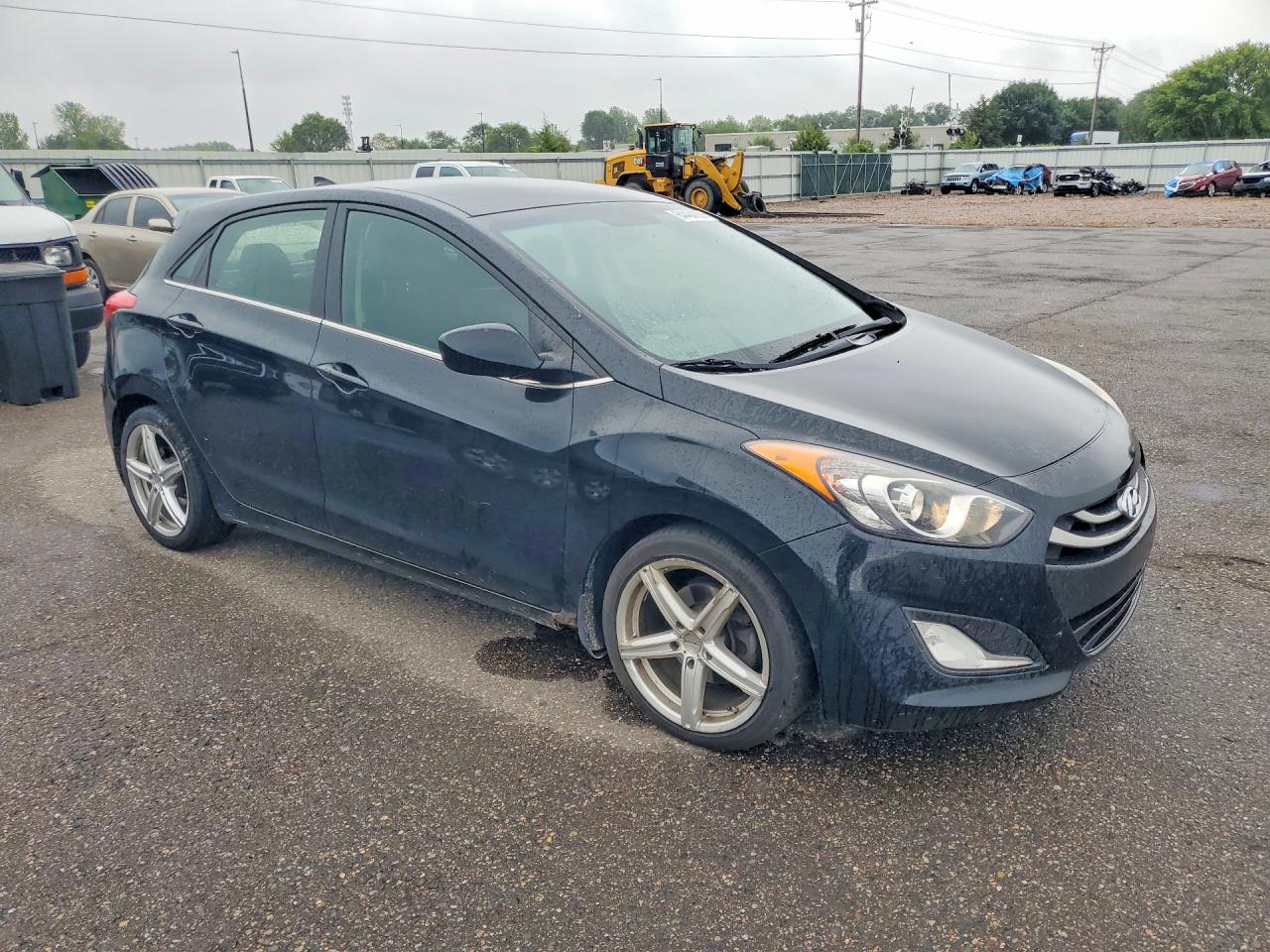 2013 Hyundai Elantra Gt Base Black vin: KMHD35LE8DU148629