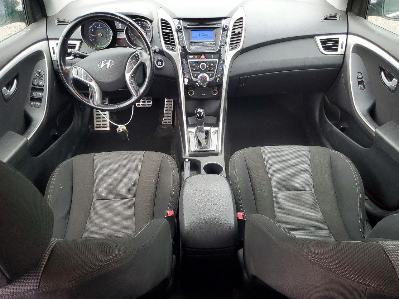 2013 Hyundai Elantra Gt Base Black vin: KMHD35LE8DU148629