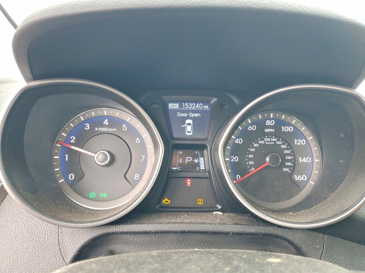 2013 Hyundai Elantra Gt Base Black vin: KMHD35LE8DU148629