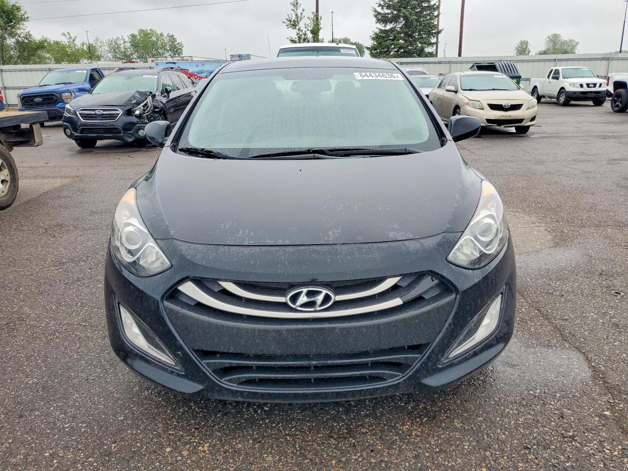 2013 Hyundai Elantra Gt Base Black vin: KMHD35LE8DU148629