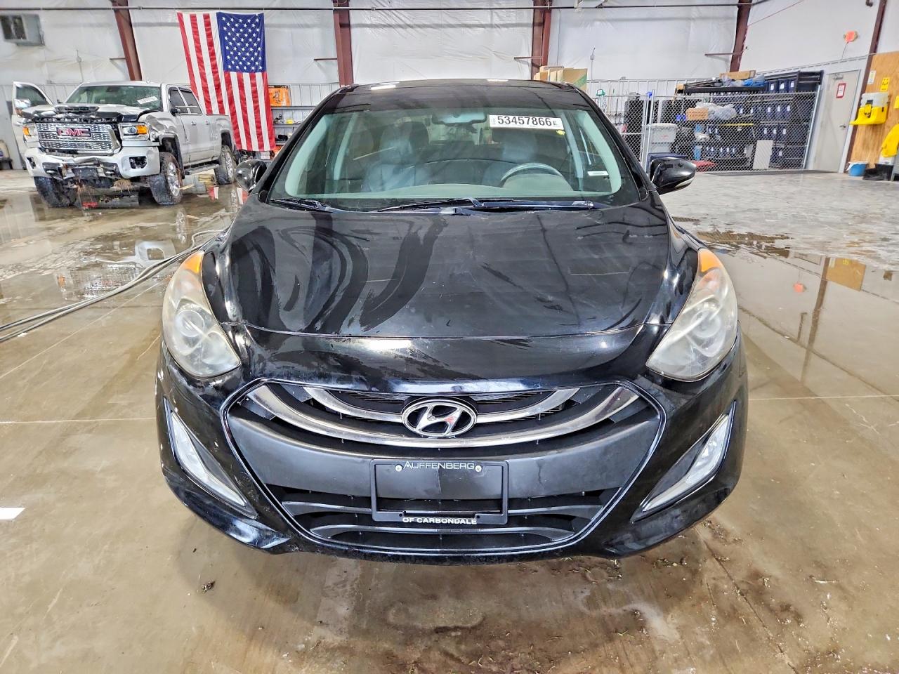 2013 Hyundai Elantra Gt Base Black vin: KMHD35LE9DU045056