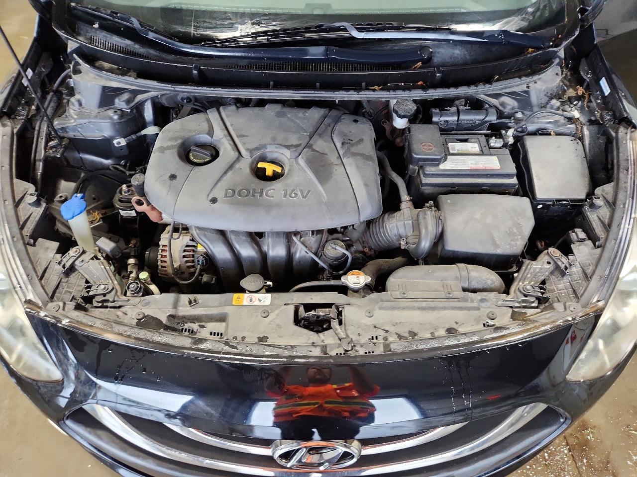 2013 Hyundai Elantra Gt Base Black vin: KMHD35LE9DU045056