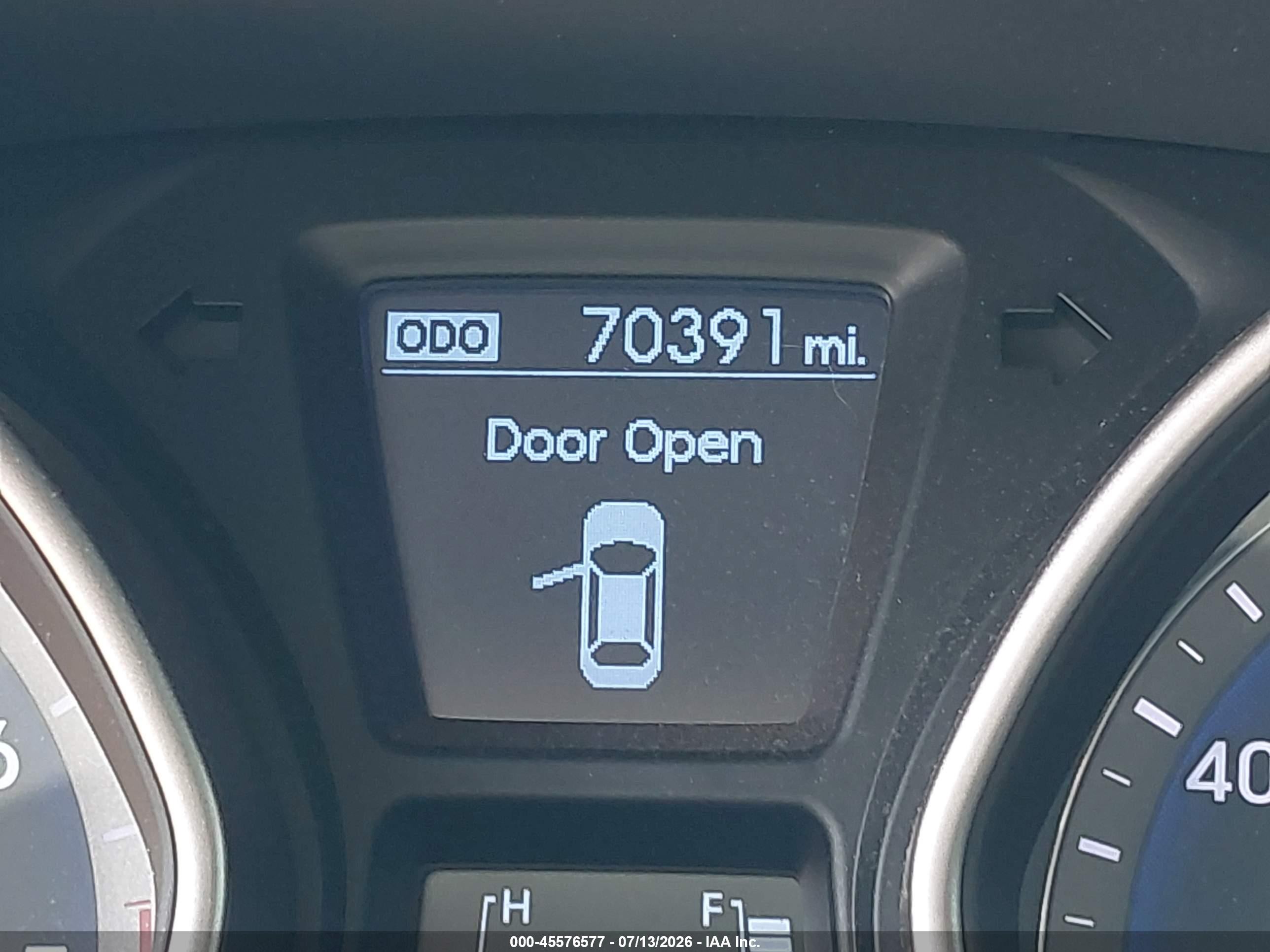 2013 Hyundai Elantra Gt   Серый vin: KMHD35LE9DU062035