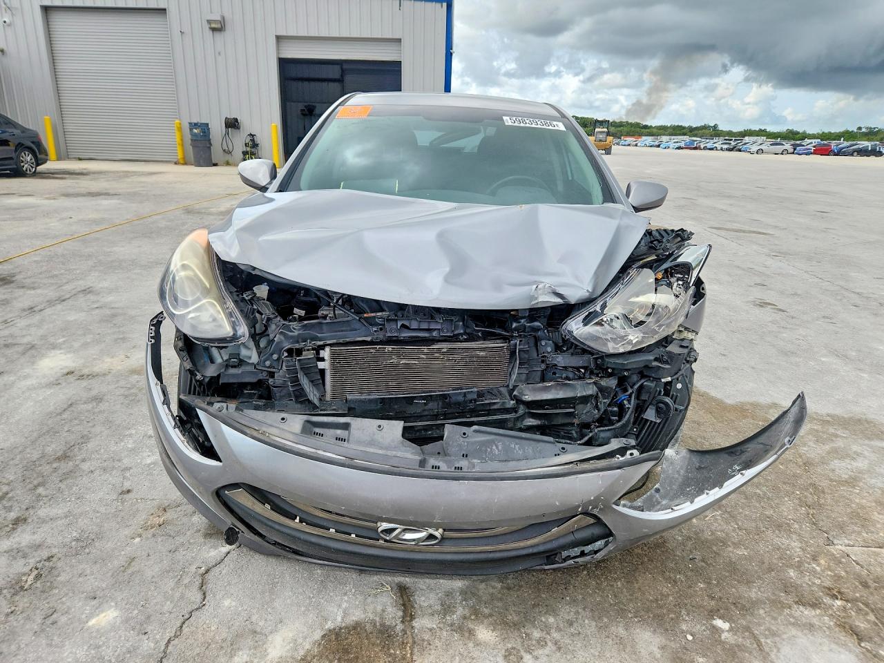 2013 Hyundai Elantra Gt Base Gray vin: KMHD35LE9DU080146