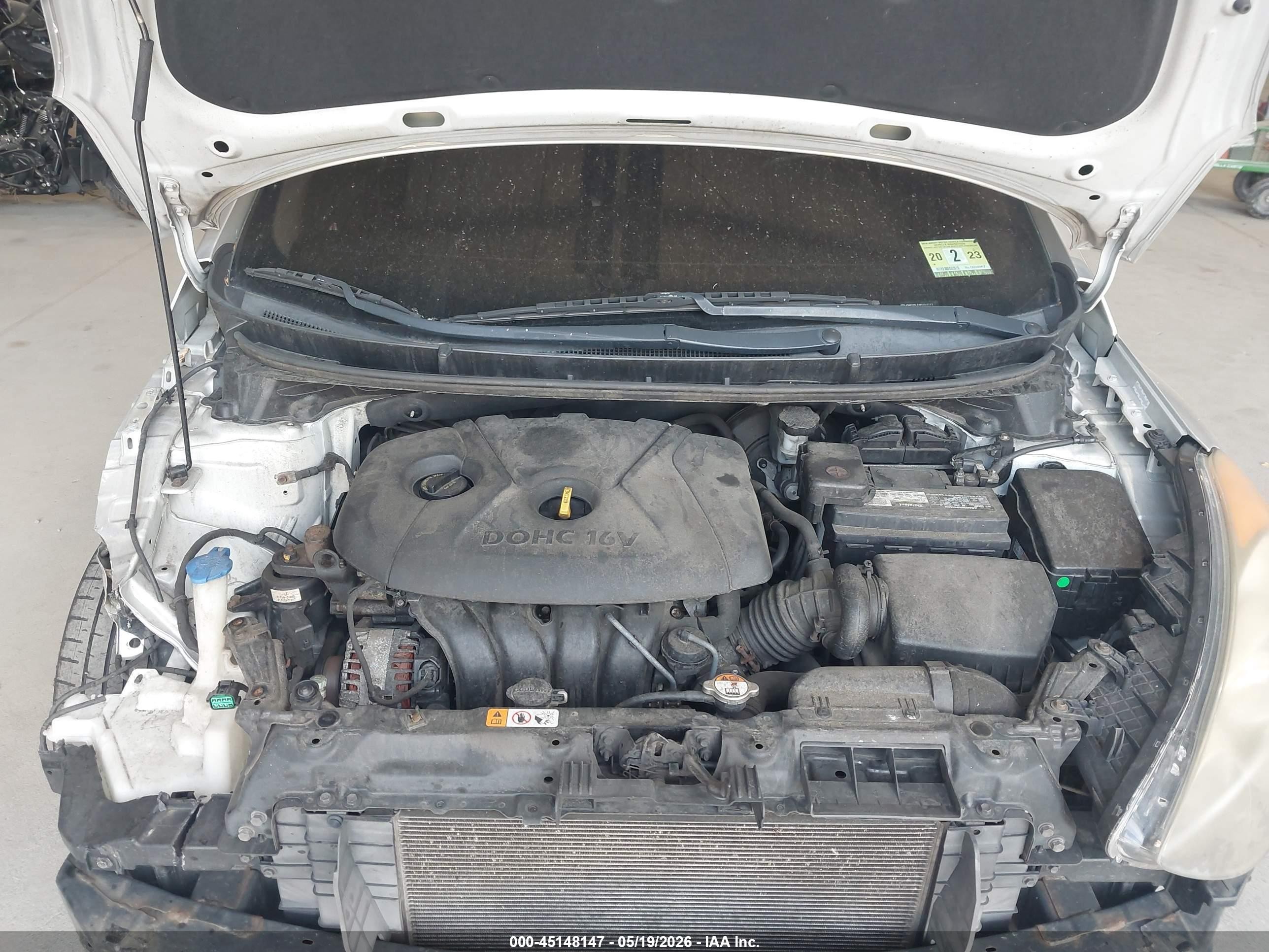 2013 Hyundai Elantra Gt   Gray vin: KMHD35LE9DU147117