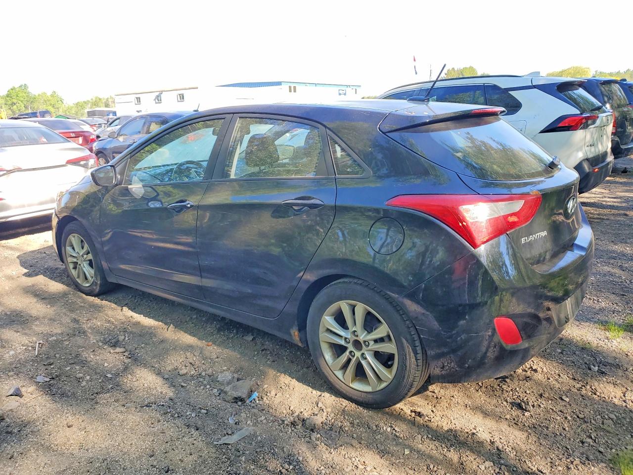 2013 Hyundai Elantra Gt Base Черный vin: KMHD35LEXDU025737
