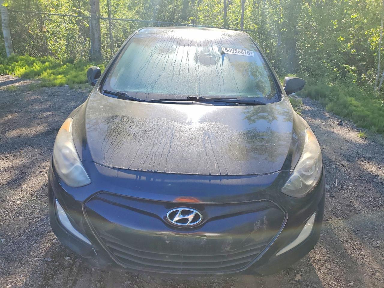 2013 Hyundai Elantra Gt Base Черный vin: KMHD35LEXDU025737