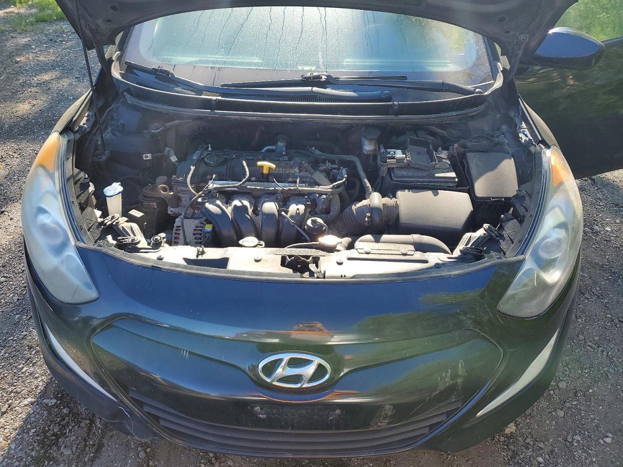 2013 Hyundai Elantra Gt Base Черный vin: KMHD35LEXDU025737