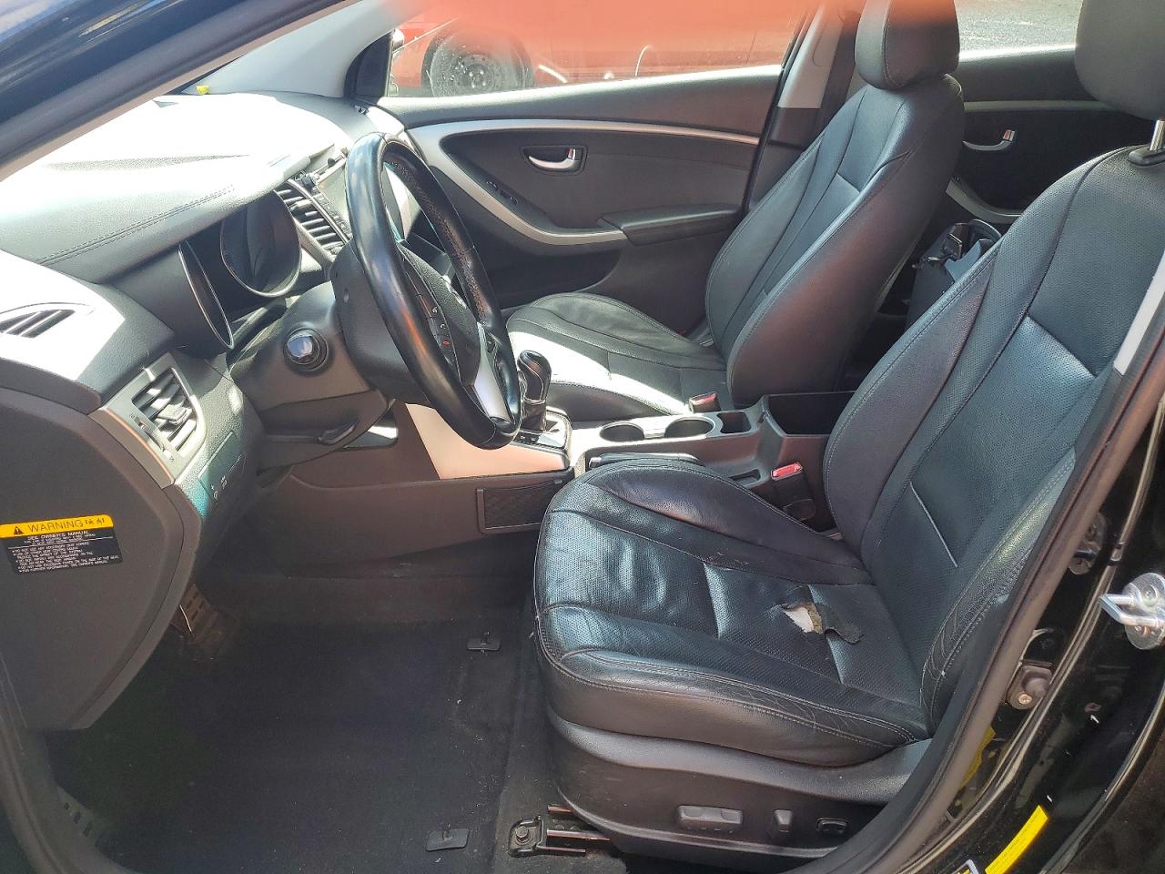 2013 Hyundai Elantra Gt Base Black vin: KMHD35LEXDU058382
