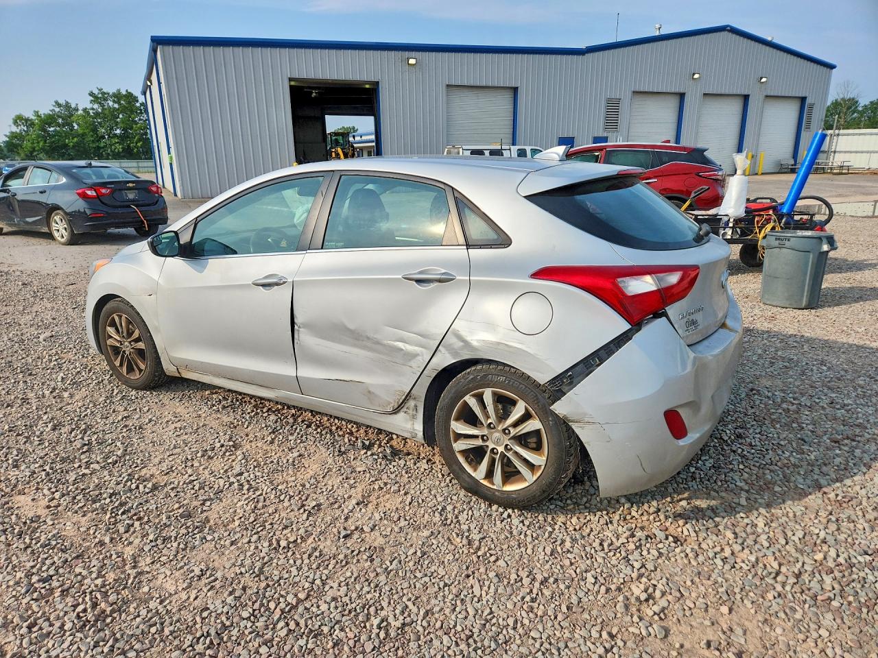 2013 Hyundai Elantra Gt Base Silver vin: KMHD35LEXDU061377
