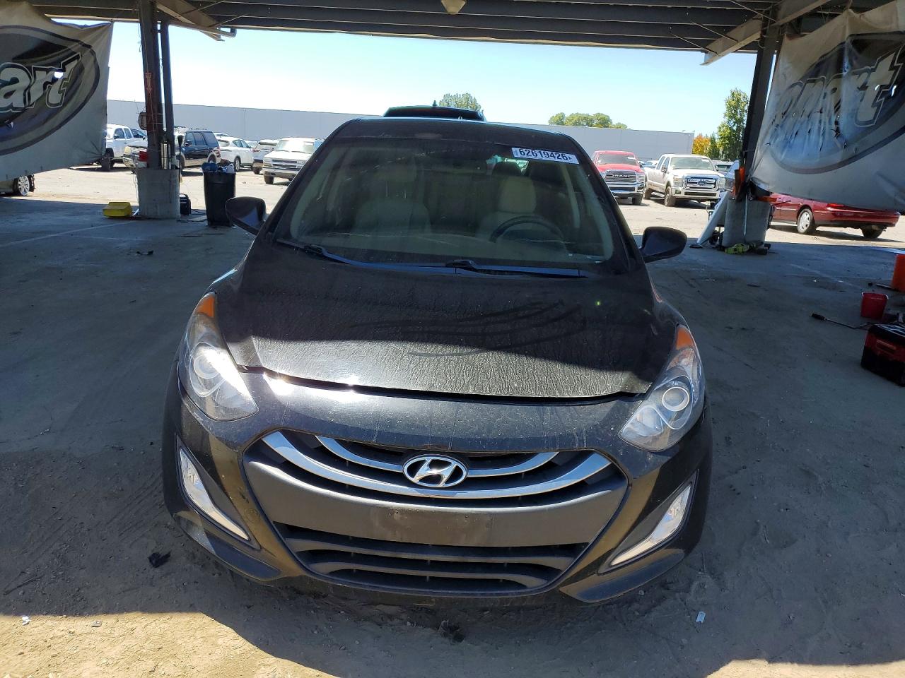 2013 Hyundai Elantra Gt Base Black vin: KMHD35LEXDU075408
