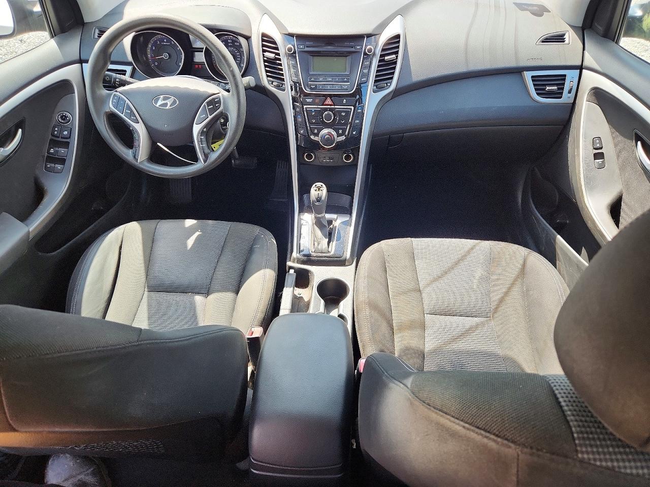 2013 Hyundai Elantra Gt Base Gray vin: KMHD35LEXDU093200