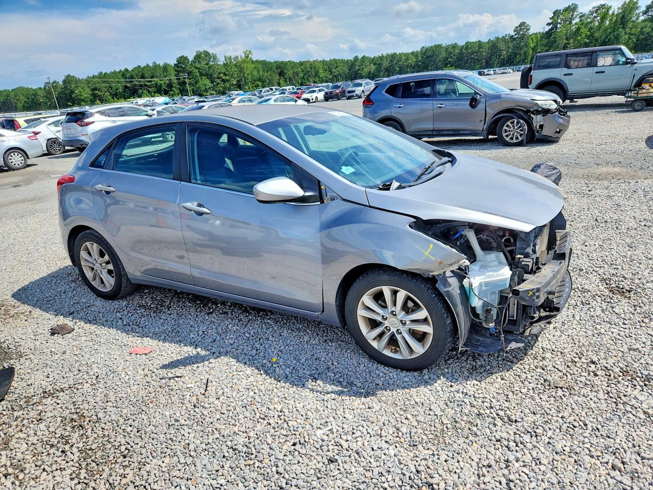 2013 Hyundai Elantra Gt Base Gray vin: KMHD35LEXDU093200