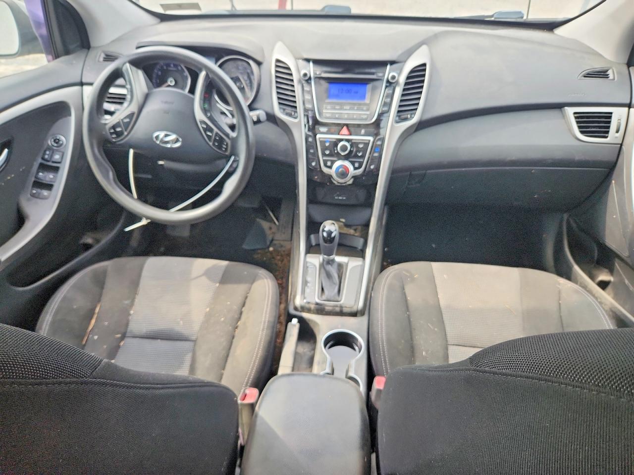 2013 Hyundai Elantra Gt Base Gray vin: KMHD35LEXDU107516