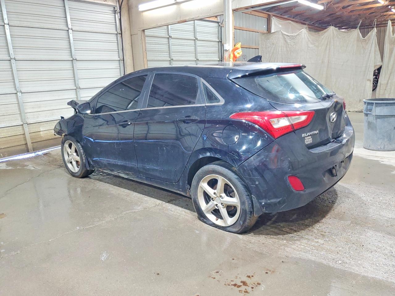 2014 Hyundai Elantra Gt Base Черный vin: KMHD35LH0EU164366