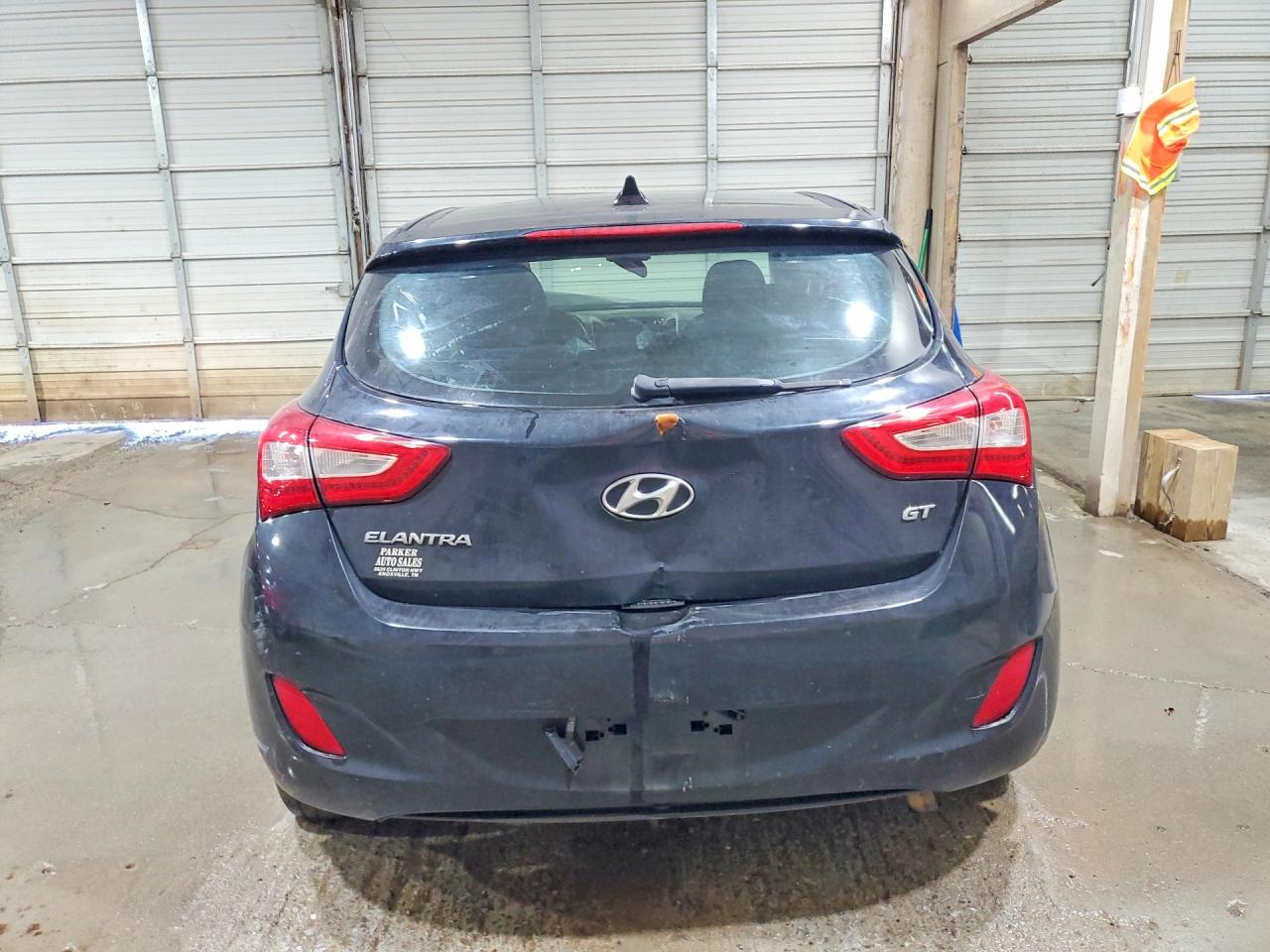 2014 Hyundai Elantra Gt Base Черный vin: KMHD35LH0EU164366