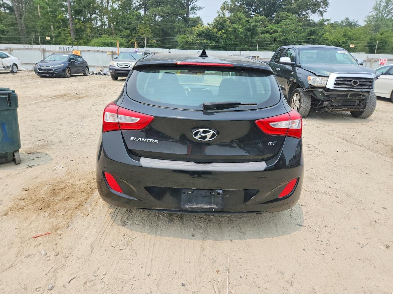 2014 Hyundai Elantra Gt Base Black vin: KMHD35LH0EU209144