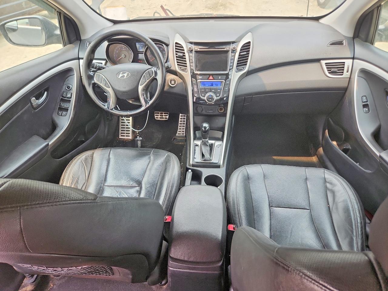 2014 Hyundai Elantra Gt Base Black vin: KMHD35LH0EU209144