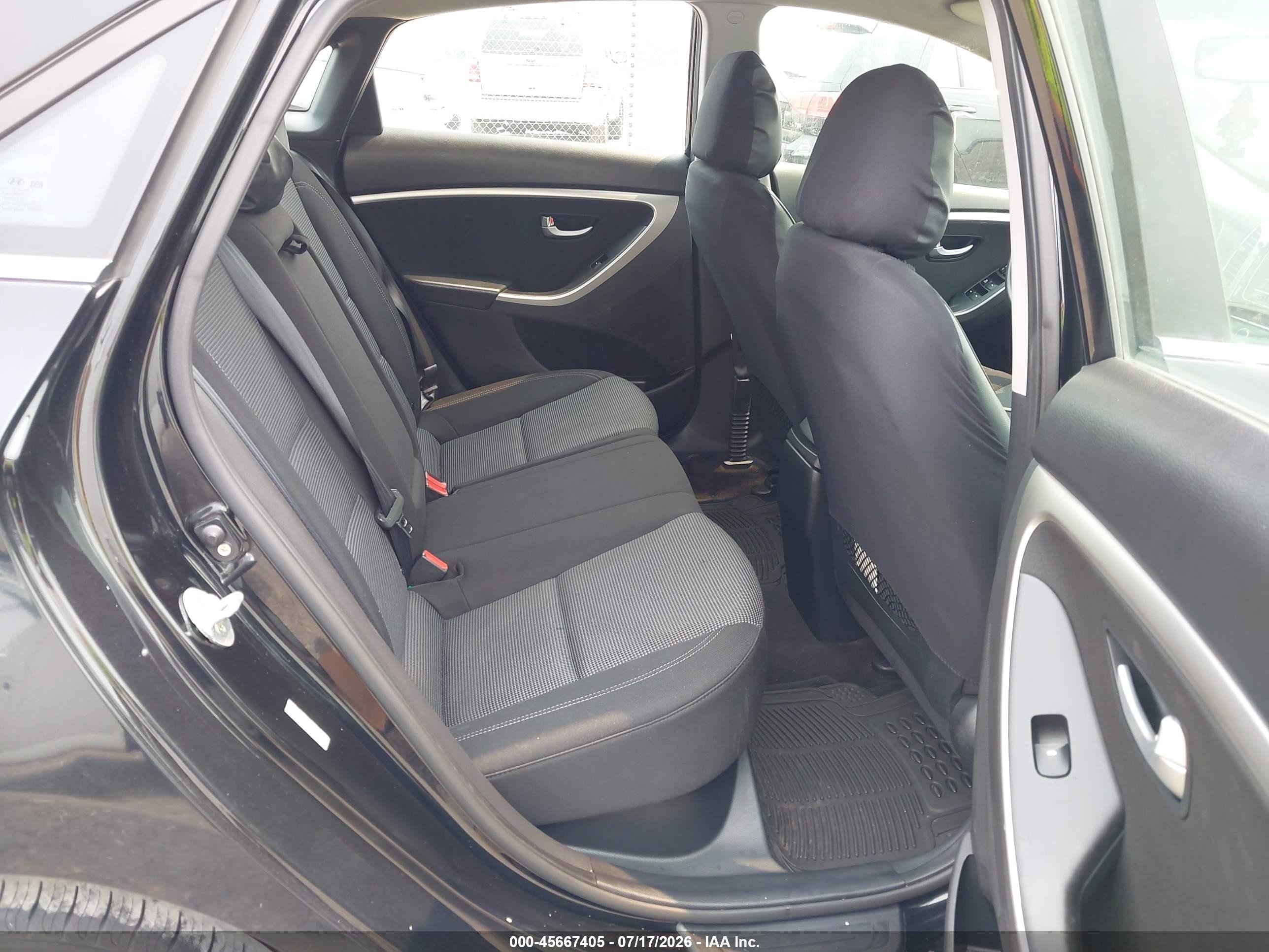 2014 Hyundai Elantra Gt   Black vin: KMHD35LH0EU211072