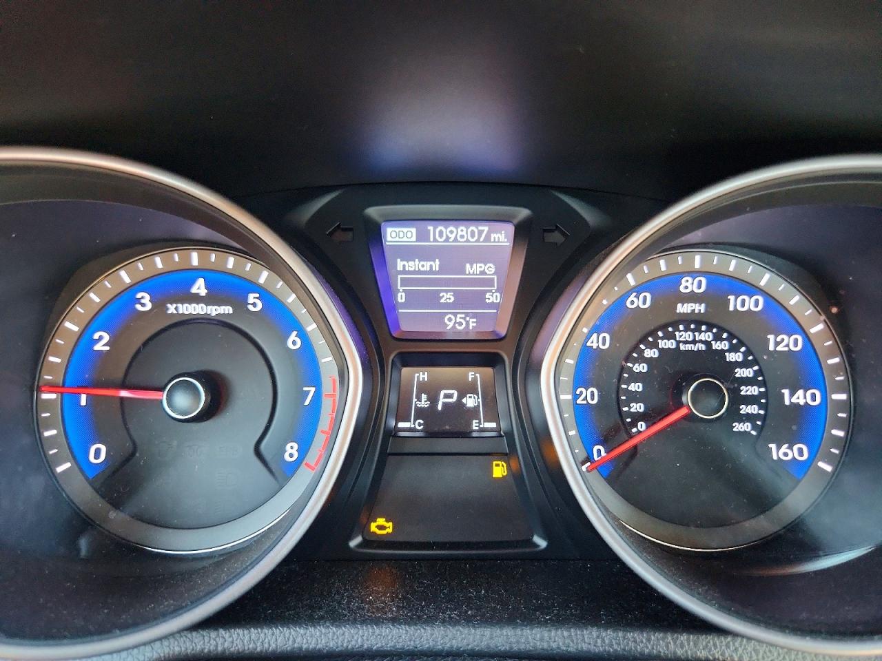 2014 Hyundai Elantra Gt Base Gray vin: KMHD35LH0EU227840