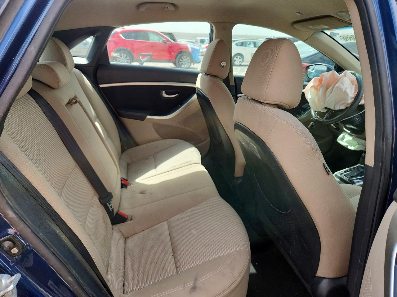 2014 Hyundai Elantra Gt Base Blue vin: KMHD35LH0EU229779