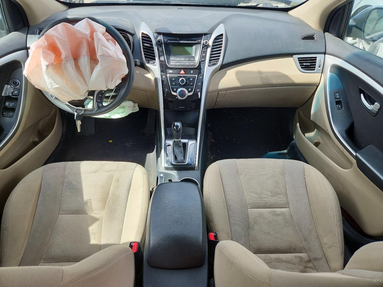 2014 Hyundai Elantra Gt Base Blue vin: KMHD35LH0EU229779