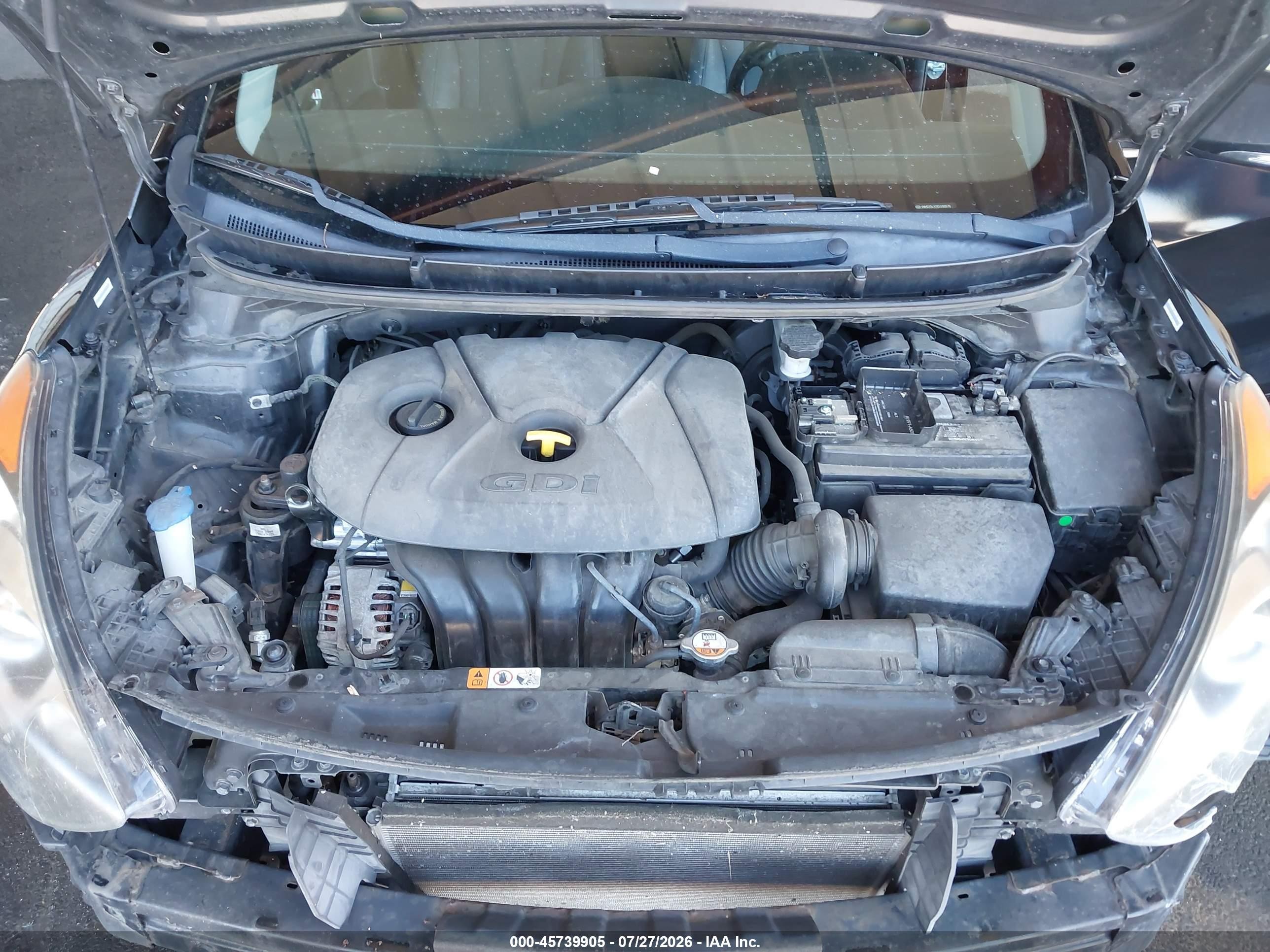 2014 Hyundai Elantra Gt   Черный vin: KMHD35LH1EU160570