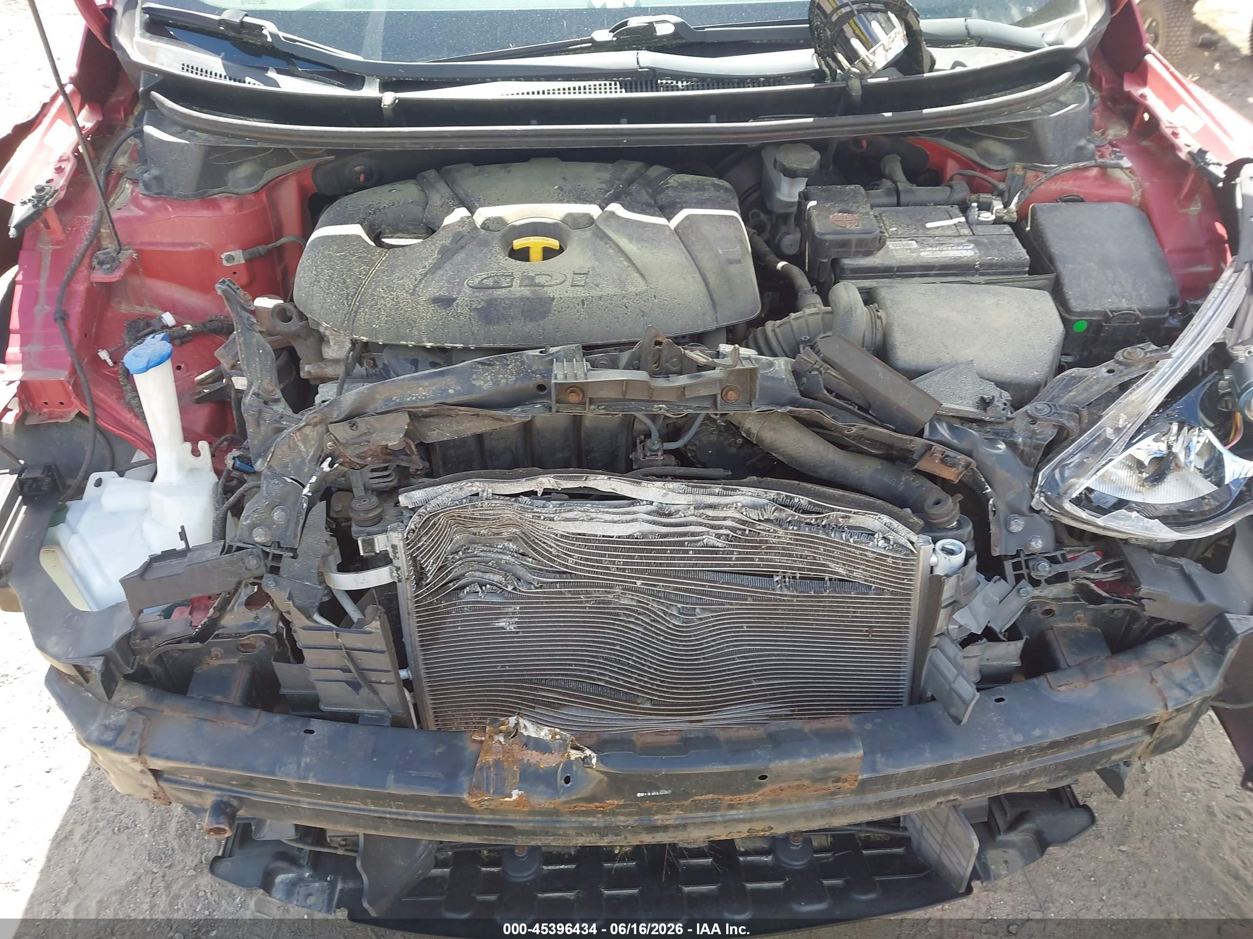 2014 Hyundai Elantra Gt   Красный vin: KMHD35LH1EU178244