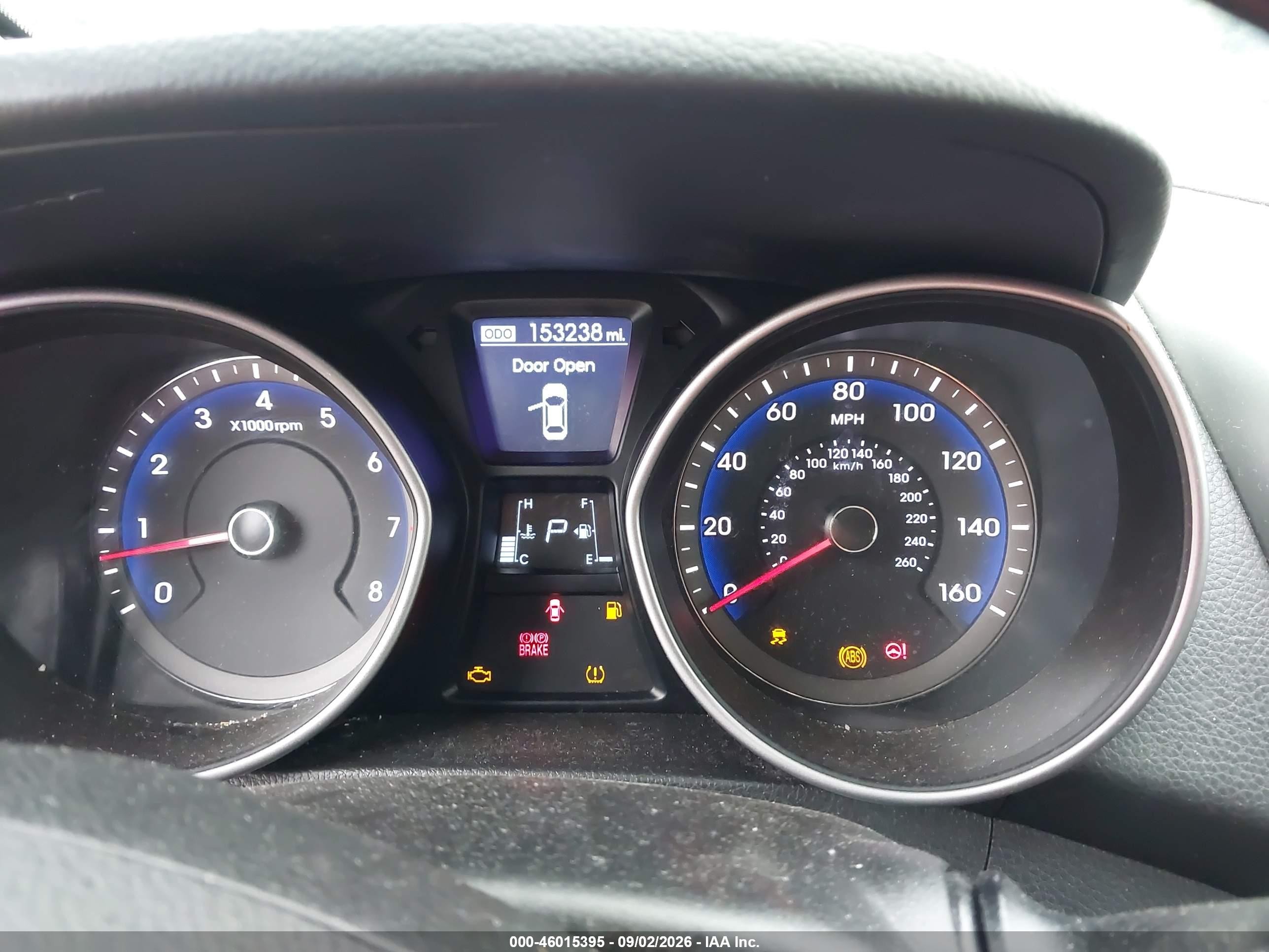 2014 Hyundai Elantra Gt   Черный vin: KMHD35LH1EU196131