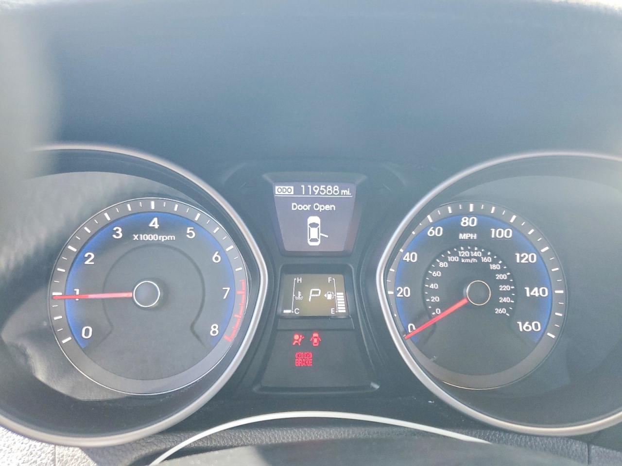 2014 Hyundai Elantra Gt Base Gray vin: KMHD35LH1EU234909