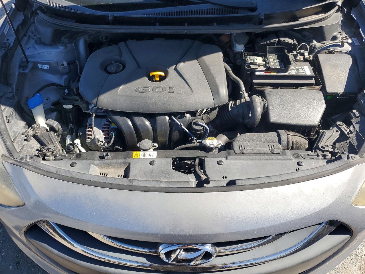 2014 Hyundai Elantra Gt Base Gray vin: KMHD35LH1EU234909