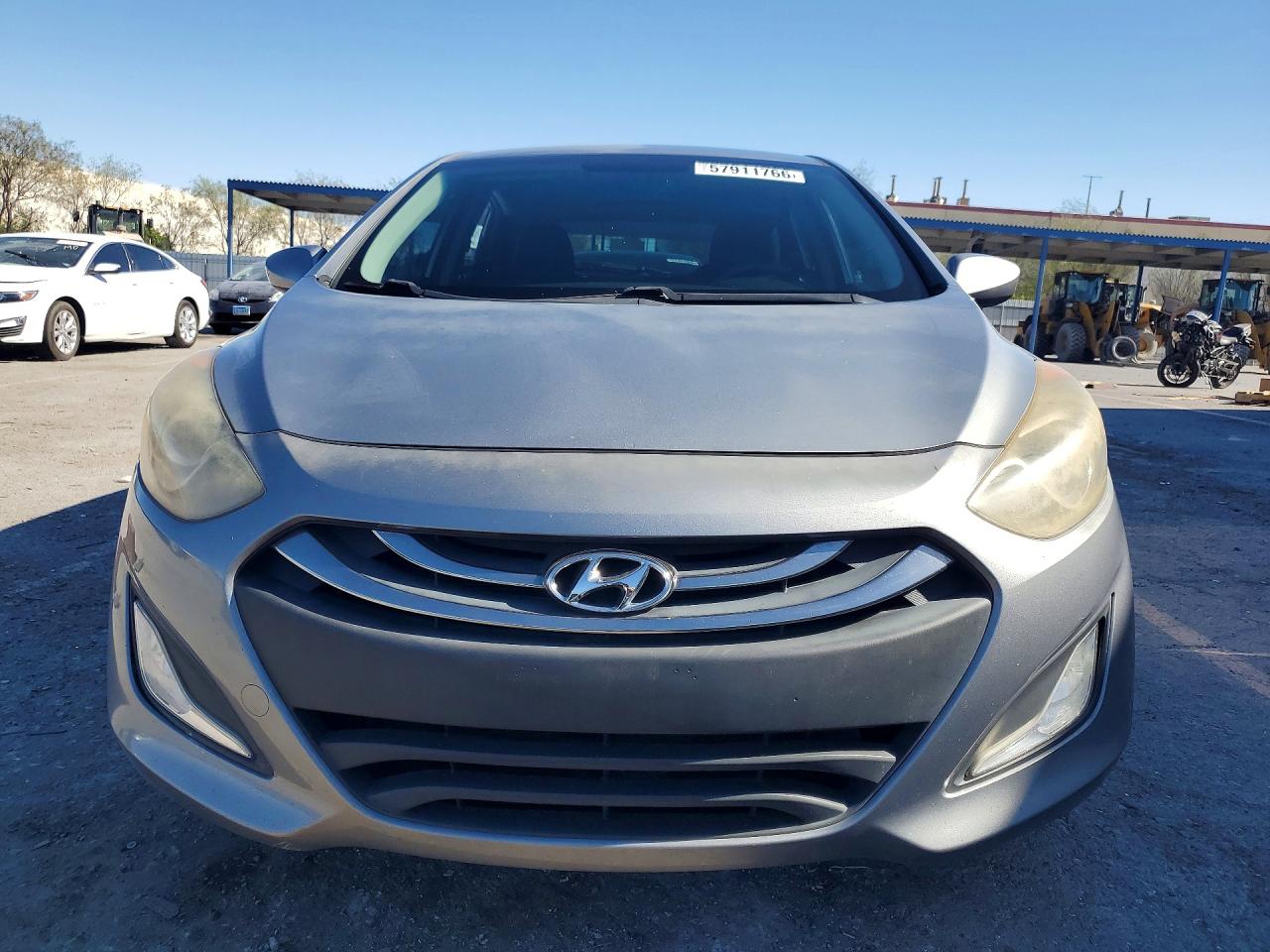 2014 Hyundai Elantra Gt Base Gray vin: KMHD35LH1EU234909