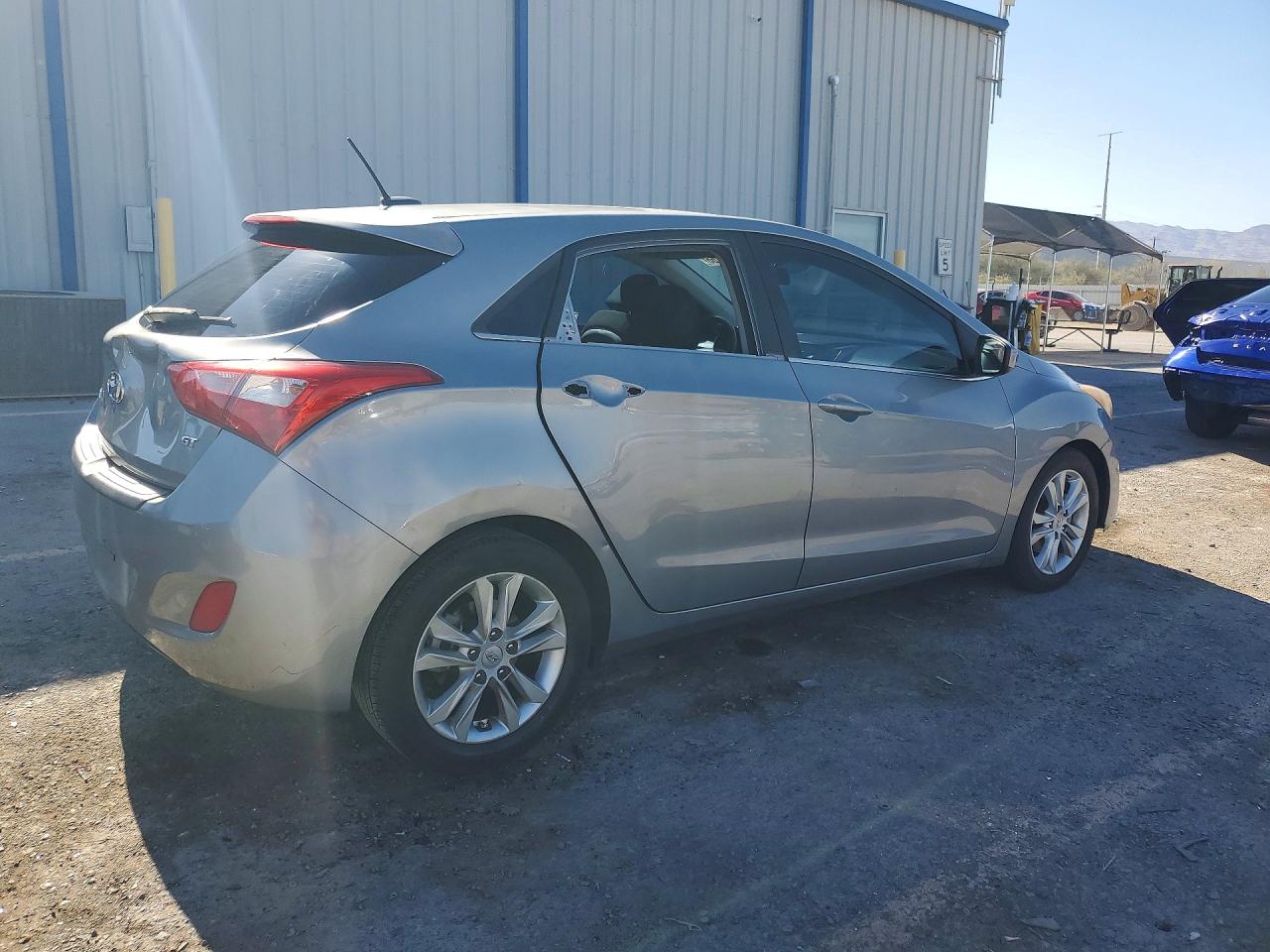 2014 Hyundai Elantra Gt Base Gray vin: KMHD35LH1EU234909