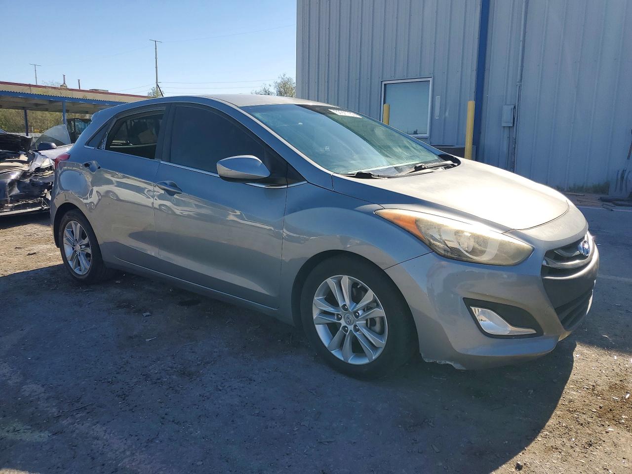 2014 Hyundai Elantra Gt Base Gray vin: KMHD35LH1EU234909