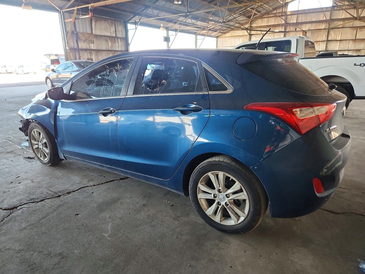 2015 Hyundai Elantra Gt Base Blue vin: KMHD35LH1FU237892