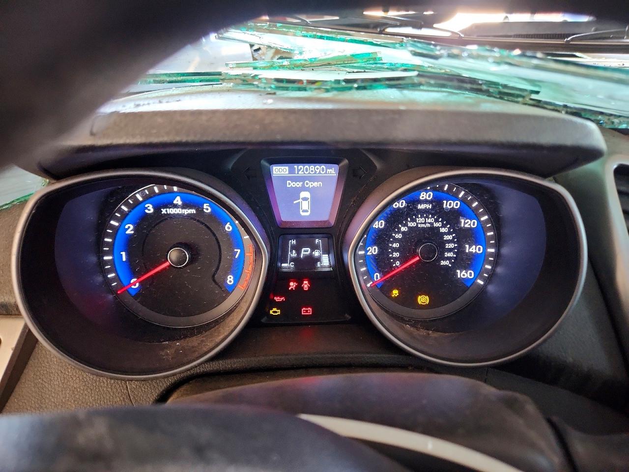 2015 Hyundai Elantra Gt Base Blue vin: KMHD35LH1FU237892