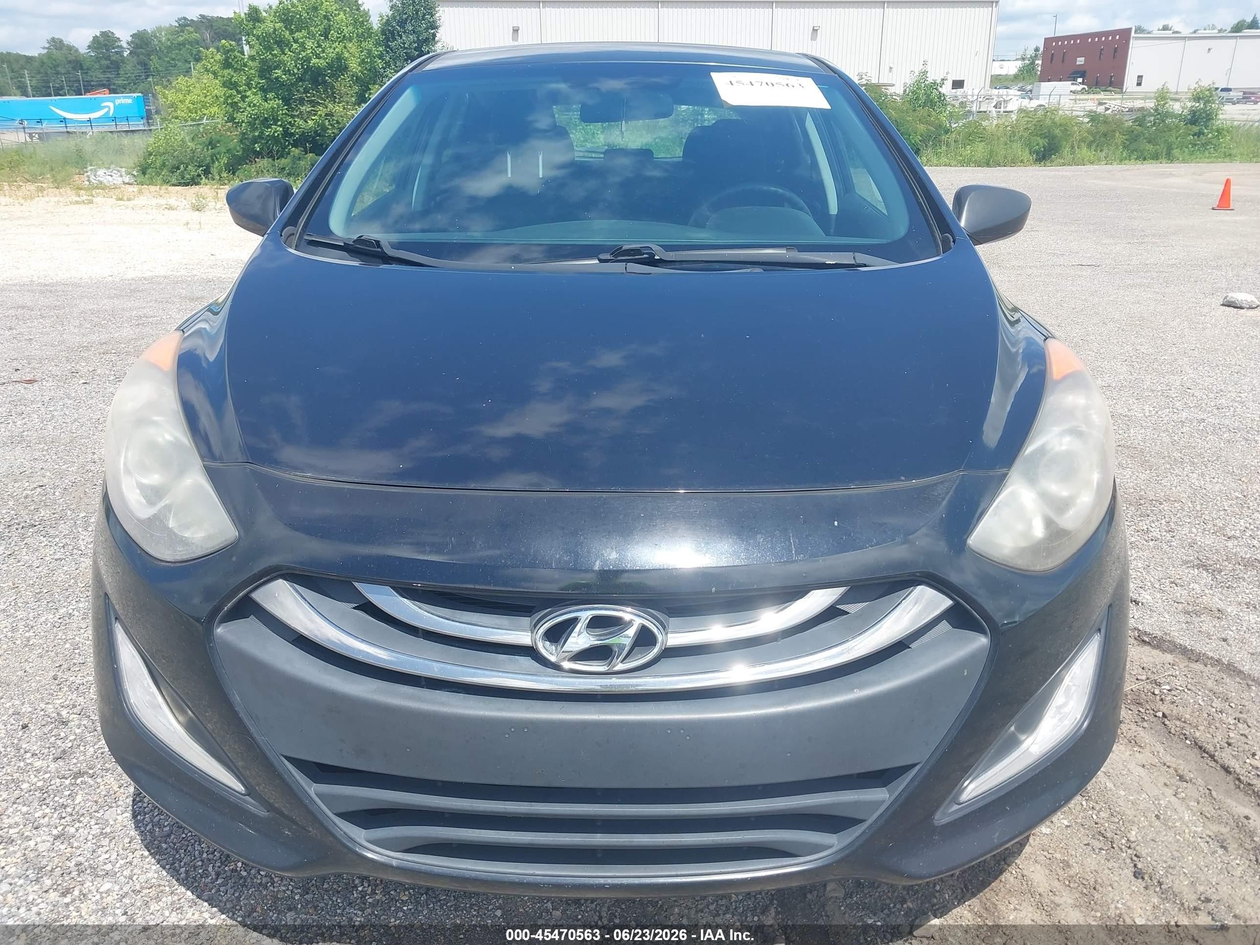 2015 Hyundai Elantra Gt   Black vin: KMHD35LH1FU239609