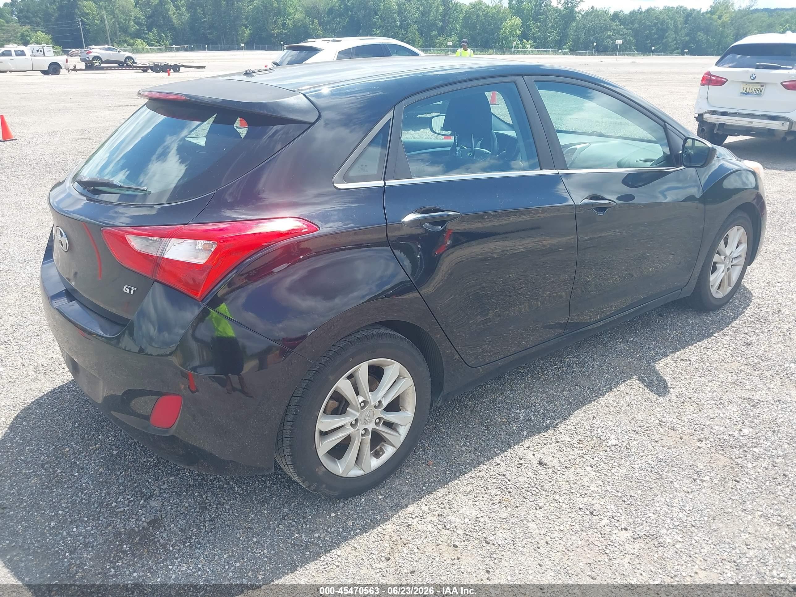 2015 Hyundai Elantra Gt   Black vin: KMHD35LH1FU239609