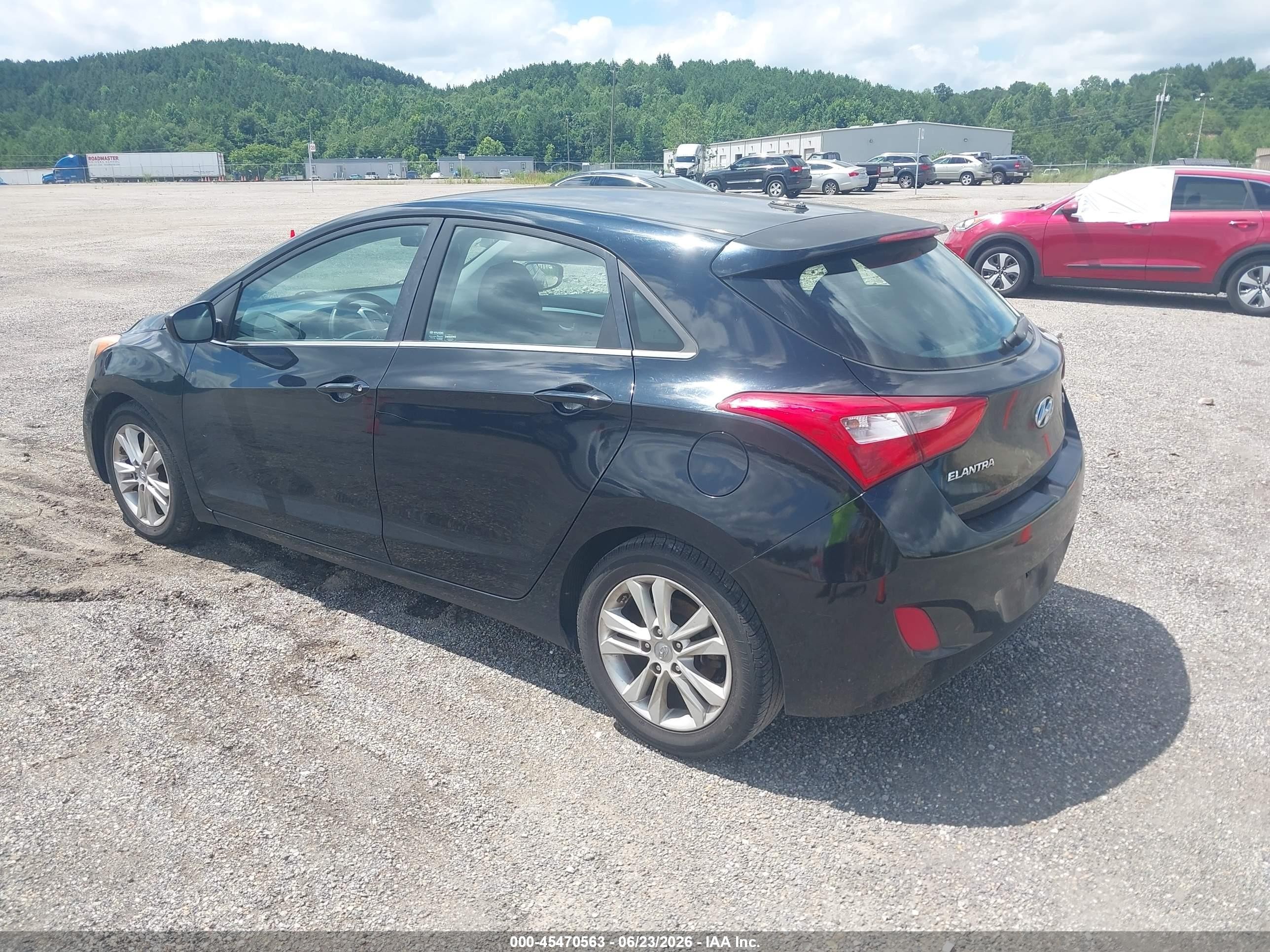 2015 Hyundai Elantra Gt   Black vin: KMHD35LH1FU239609