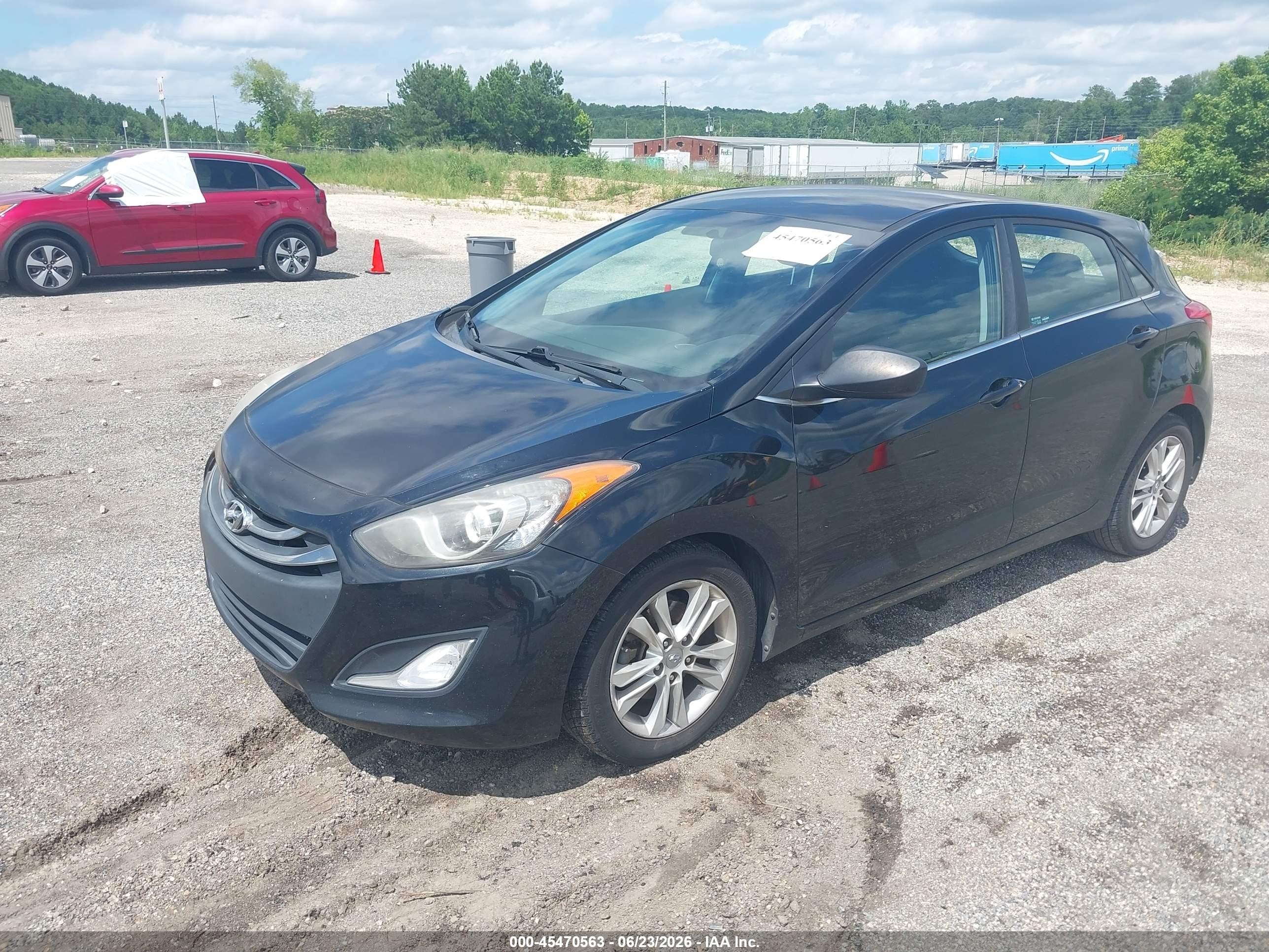 2015 Hyundai Elantra Gt   Black vin: KMHD35LH1FU239609