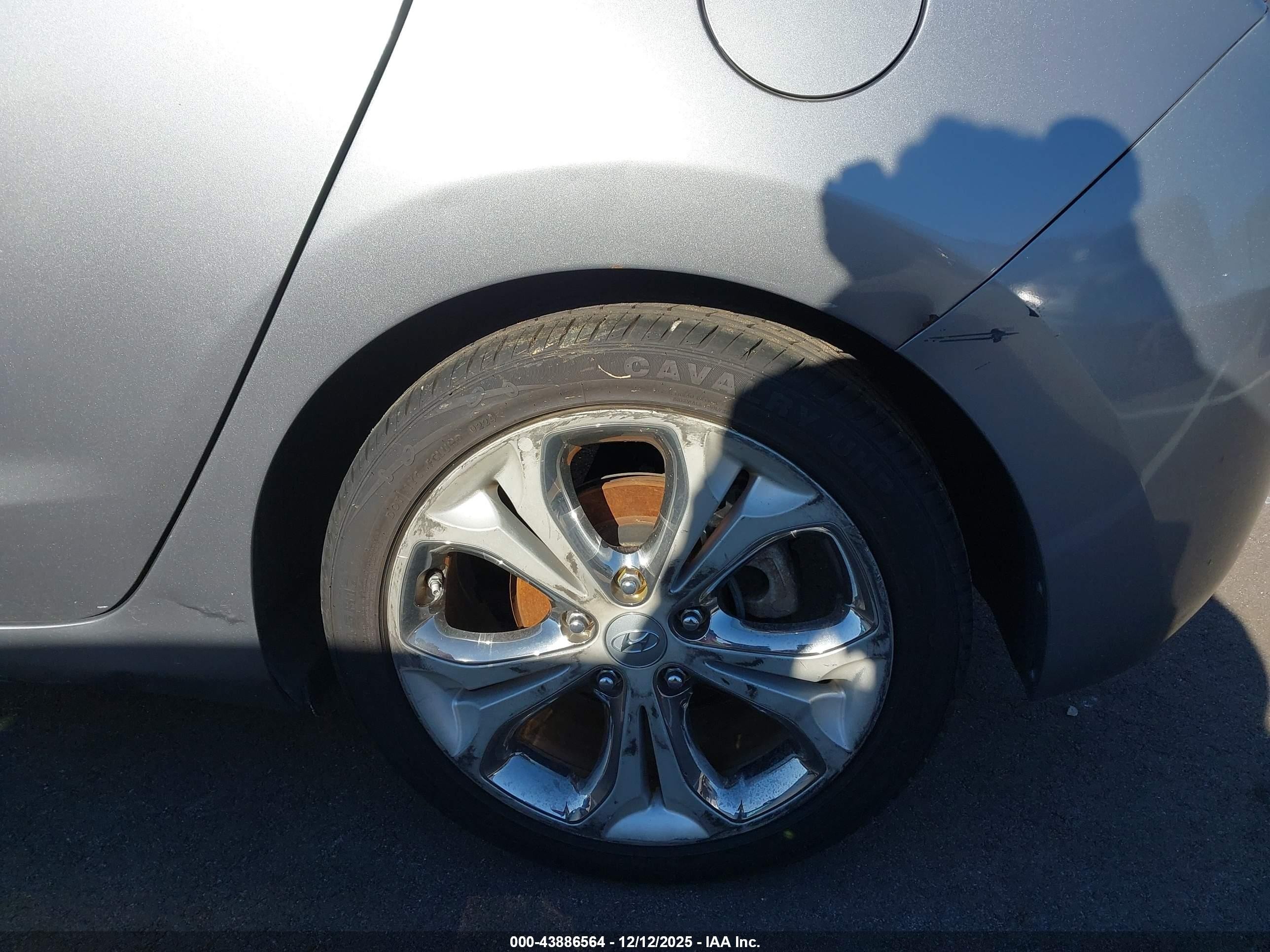 2015 Hyundai Elantra Gt   Gray vin: KMHD35LH1FU243272
