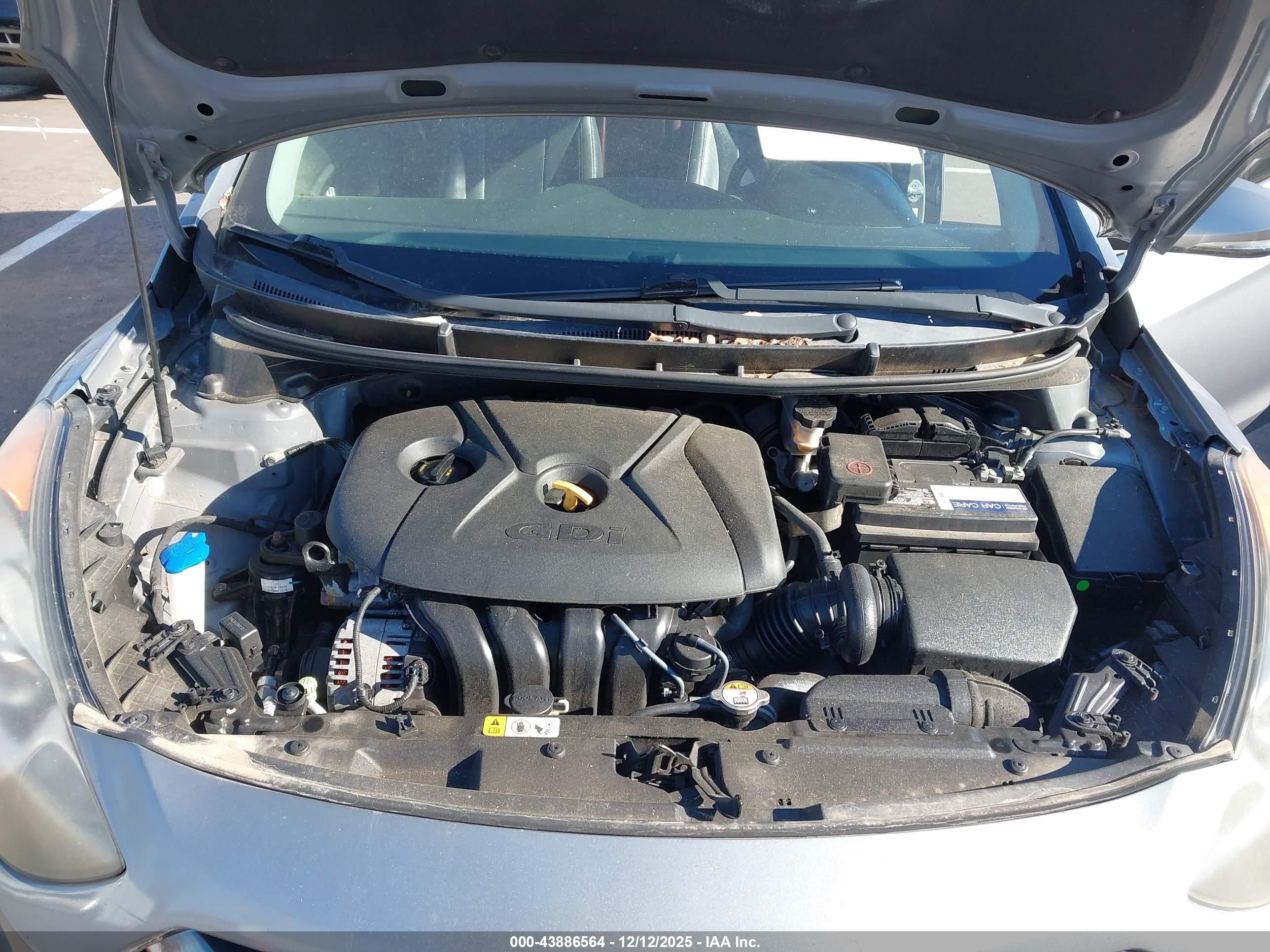 2015 Hyundai Elantra Gt   Gray vin: KMHD35LH1FU243272