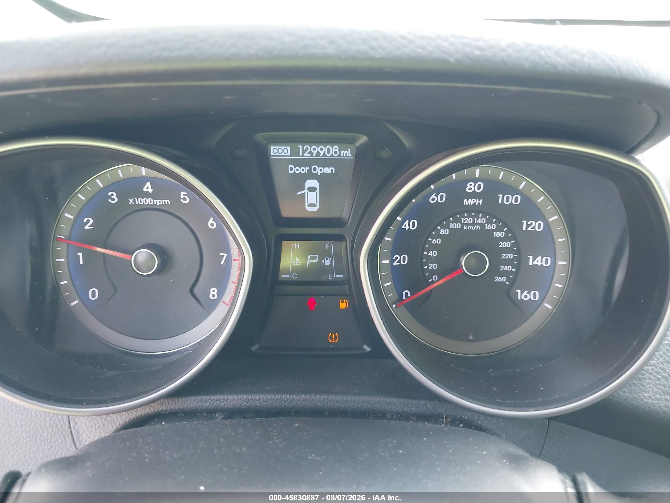 2014 Hyundai Elantra Gt   White vin: KMHD35LH2EU164854