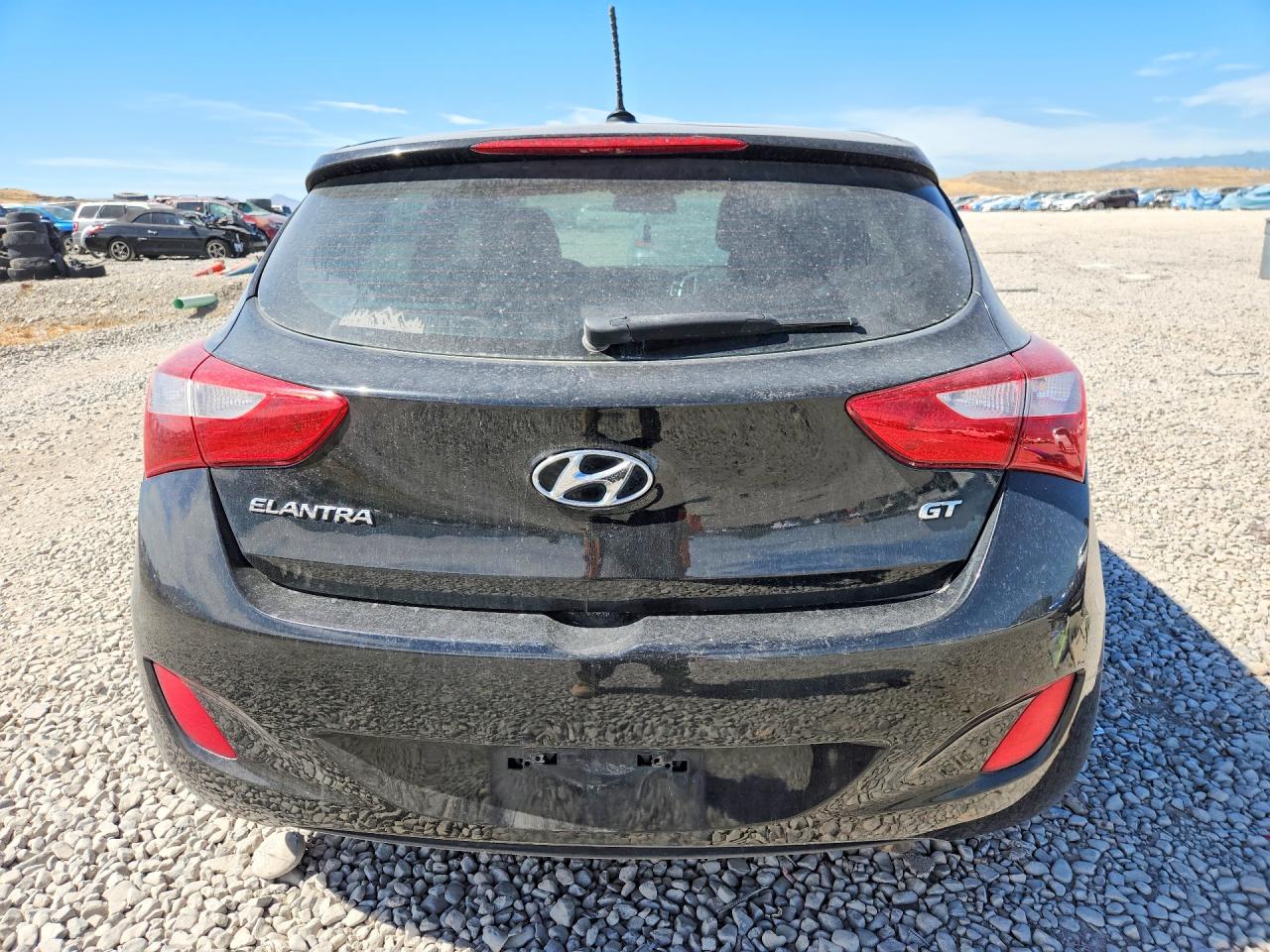 2014 Hyundai Elantra Gt Base Black vin: KMHD35LH2EU231131